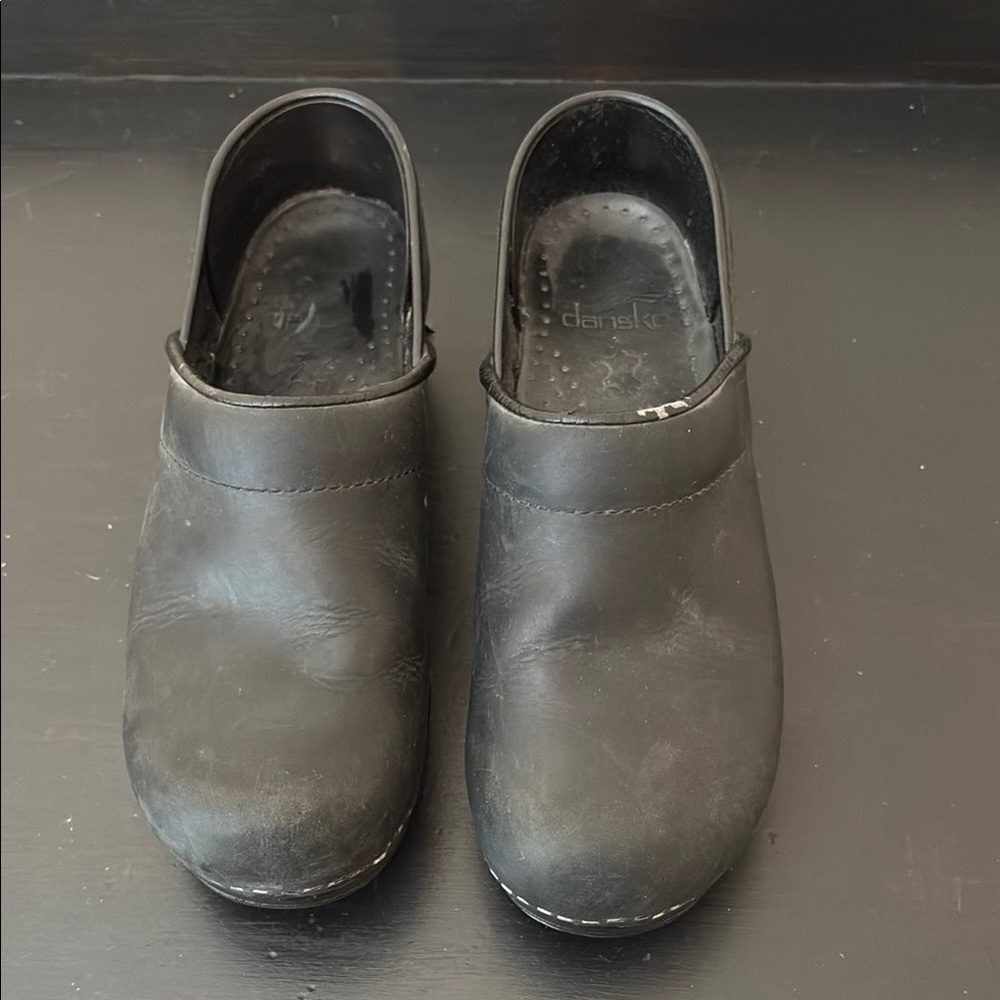 Dansko Black Loafers Slip-Ons Comfortable Shoes